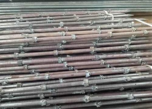 上甘岭隧道钢花管